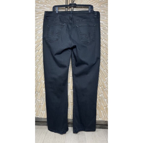 AG  Adriano Goldschmied The Portage Slim Straight Jeans Black Men 38x34 38/34 - Picture 2 of 9